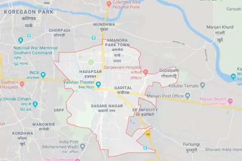 Know more about Hadapsar. Community Services, Emergency Services, Educational Institutions, Healthcare services, Parks & Gardens, Shopping Malls, Transport facilities and more.