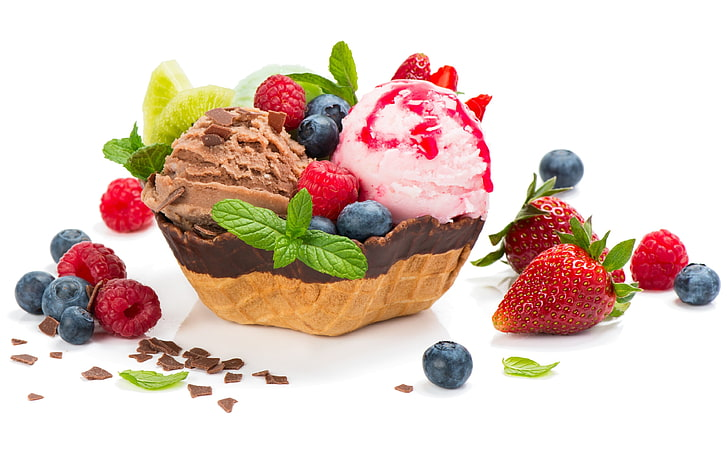 No preservative natural fruit ice cream ingredients at Froot Delight Hadapsar
